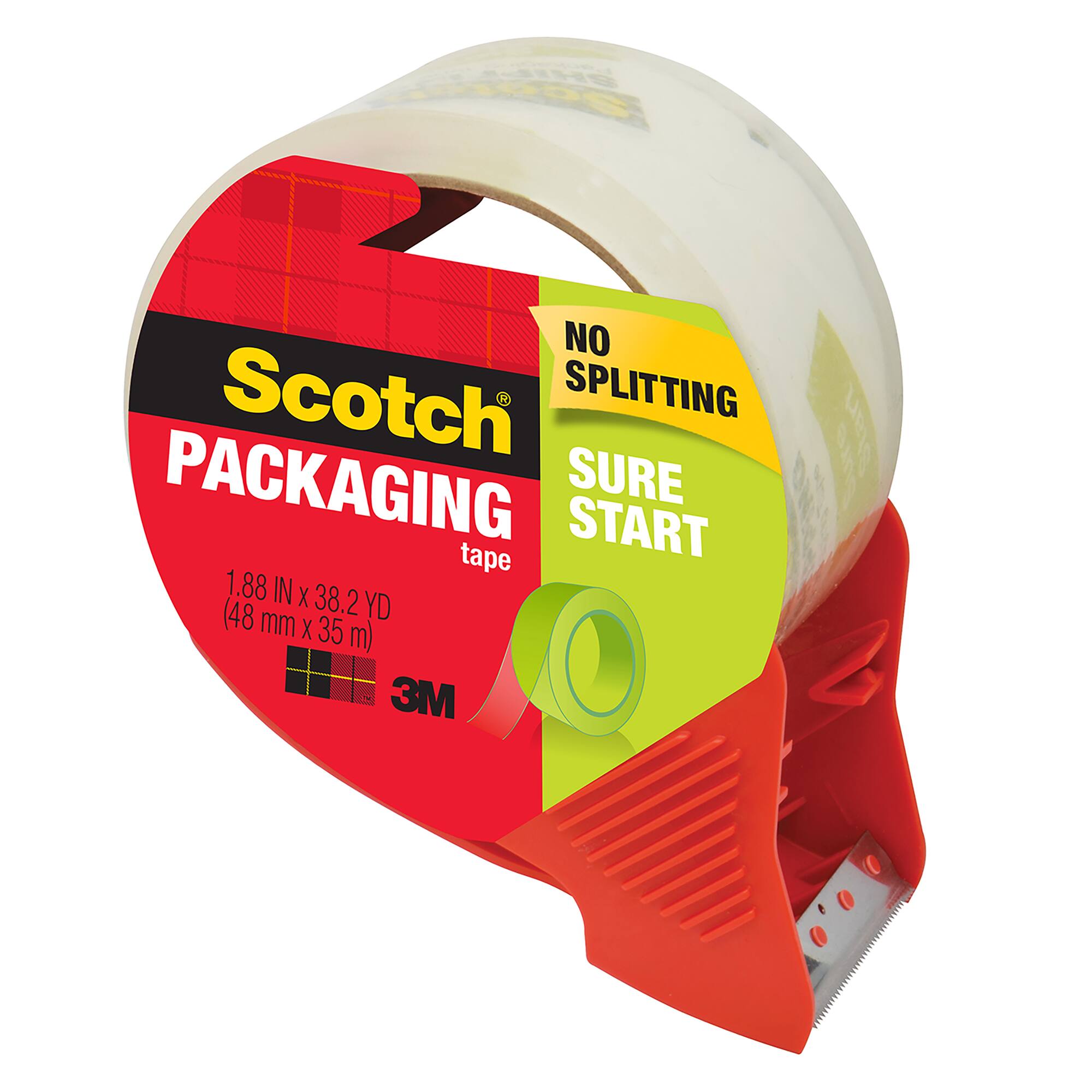 6 Pack: Scotch® Sure Start Packaging Tape